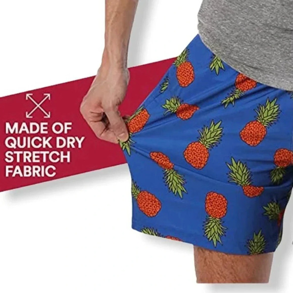 FORT ISLE Men's Quick Dry Stretch Board Short - Picture 3 of 8